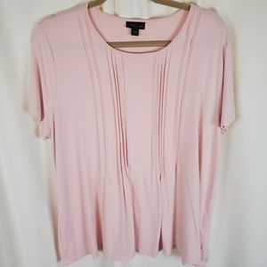 J.Jill Wearever Collection pink blouse XL petite